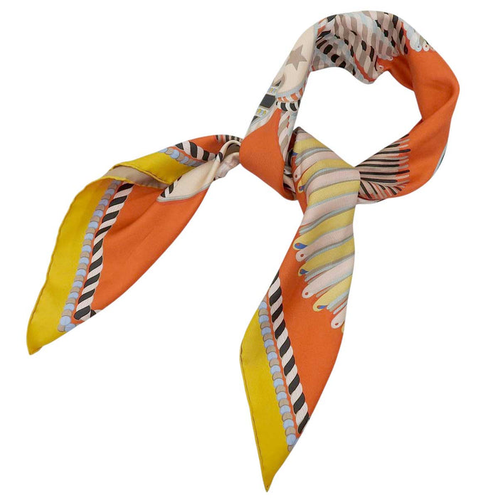 HERMES
Silk Large Square
Carré 90 Epaulettes de Gala Double-Face Scarf
Ceremonial Epaulettes