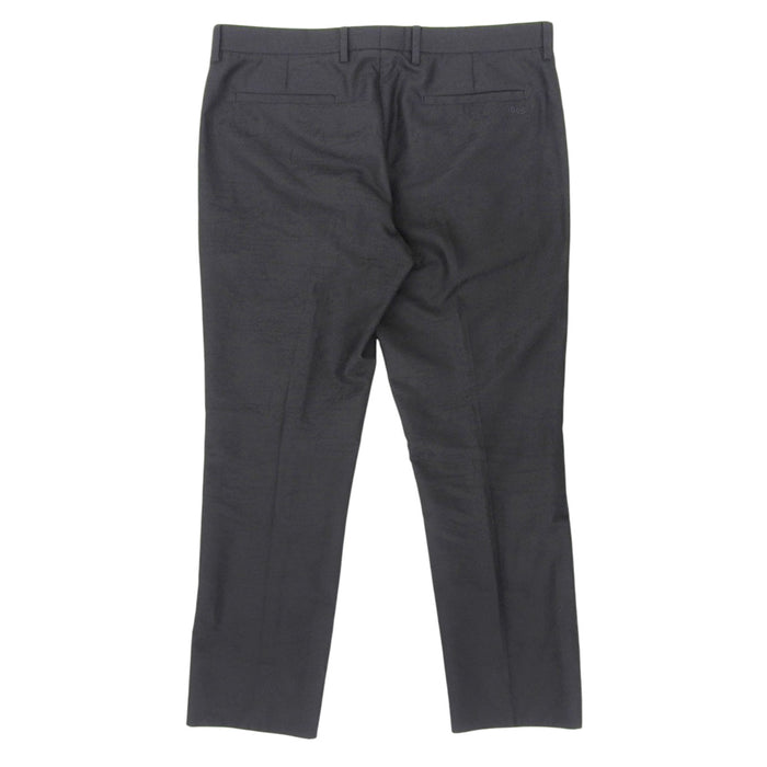 Berluti 
Logo scritta motivo completo cotone 
Pantaloni eleganti calligrafia