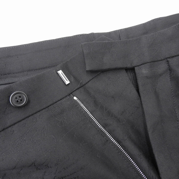 Berluti 
Logo scritta motivo completo cotone 
Pantaloni eleganti calligrafia