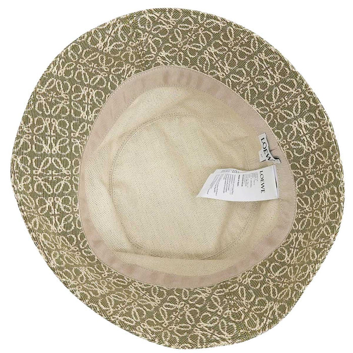 LOEWE 
ロゴ 総柄 
アナグラム バケットハット