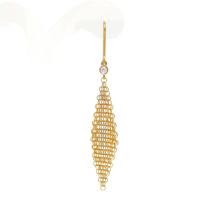 TIFFANY&Co. 
网状耳环 单只装