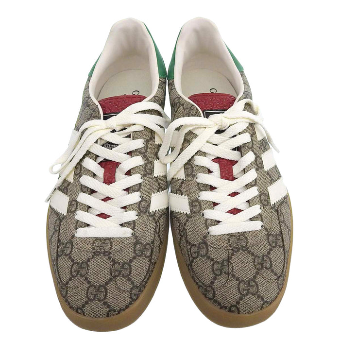 GUCCI 
Adidas Gazelle ローカット 
アディダス コラボ ガゼル GGモノグラム スニーカー