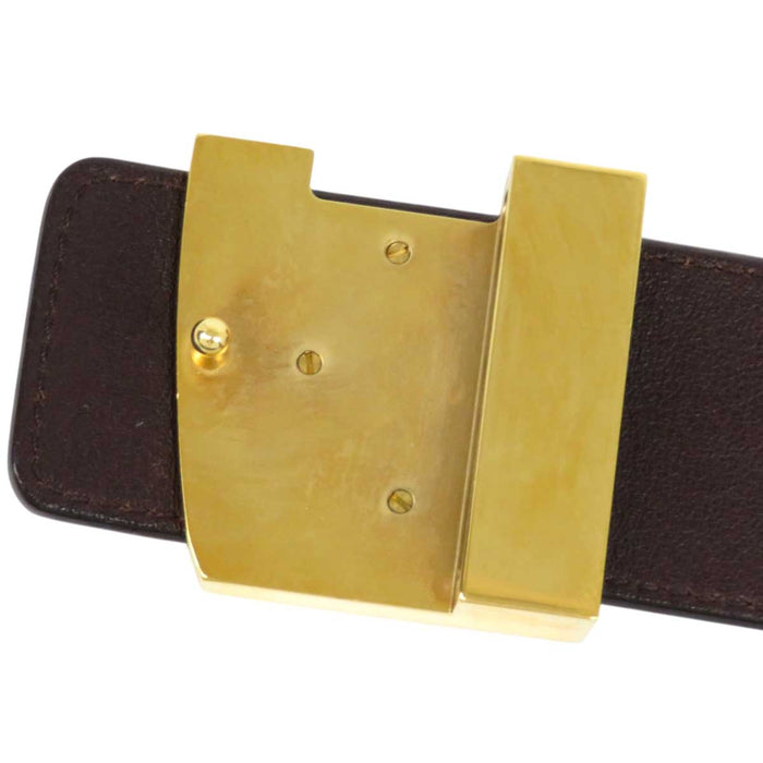 路易威登
标志 金色金属 波尔多色
LV 切面 皮带 40MM
亮漆皮