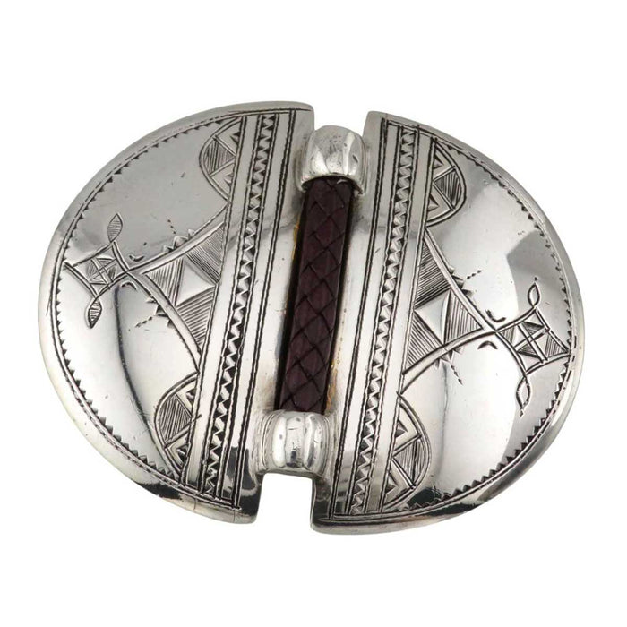 HERMES
Logo Silver 32MM Belt Compatible Buckle
Tuareg Buckle