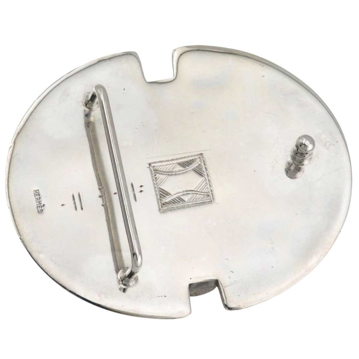 HERMES
Logo Silver 32MM Belt Compatible Buckle
Tuareg Buckle