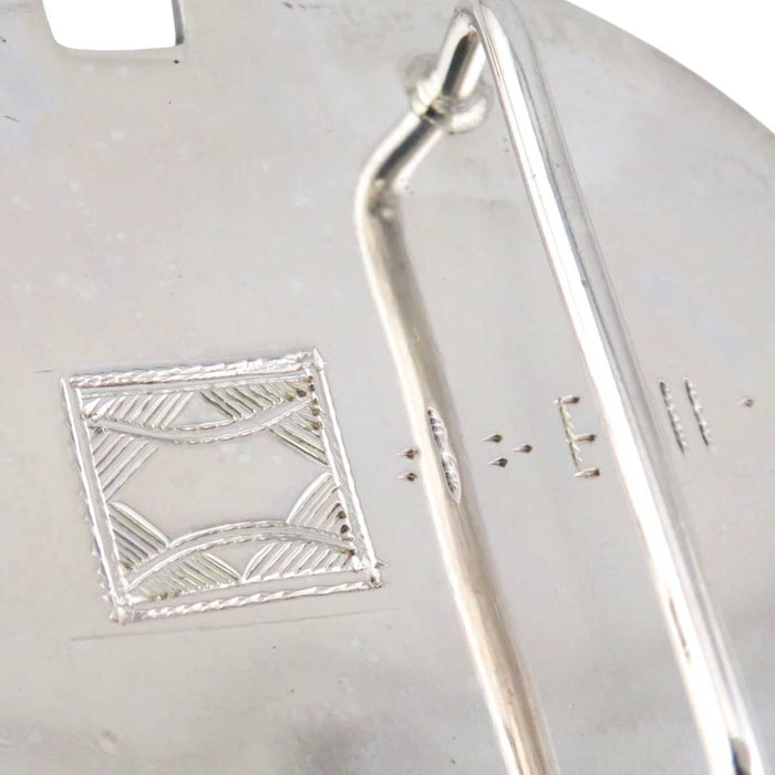 HERMES 
Logo Argento Fibbia compatibile con cinturino 32MM 
Fibbia Tuareg