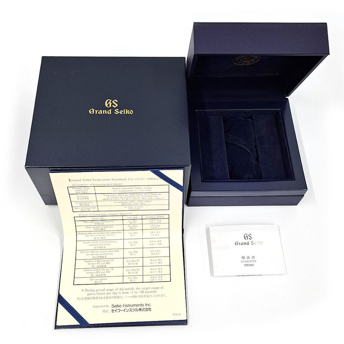 SEIKO 
Grand Seiko Mechanical GMT 
With box and warranty card