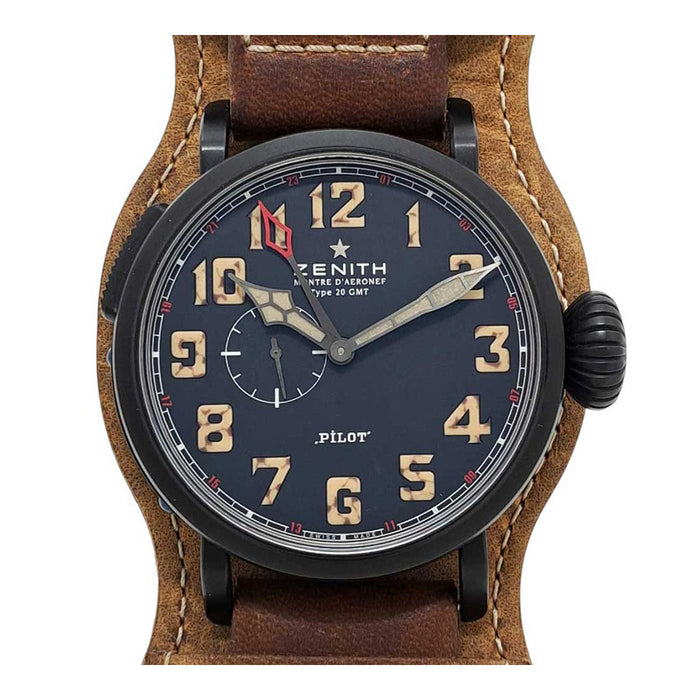 ZENITH
Pilot Type 20 GMT
With box and warranty card