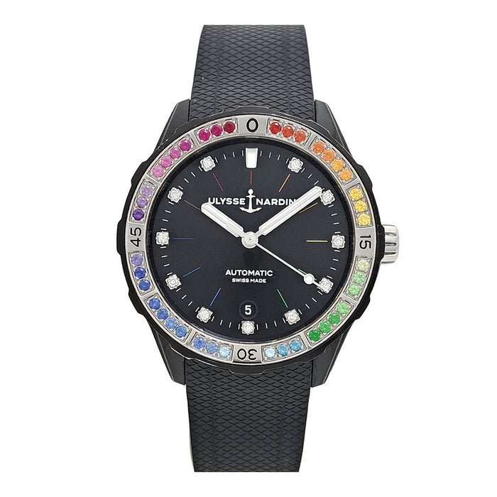 Ulysse Nardin 
ダイバー レインボー 
箱ギャラ付