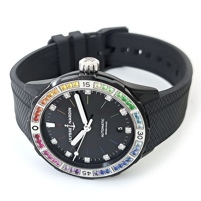 Ulysse Nardin 
ダイバー レインボー 
箱ギャラ付