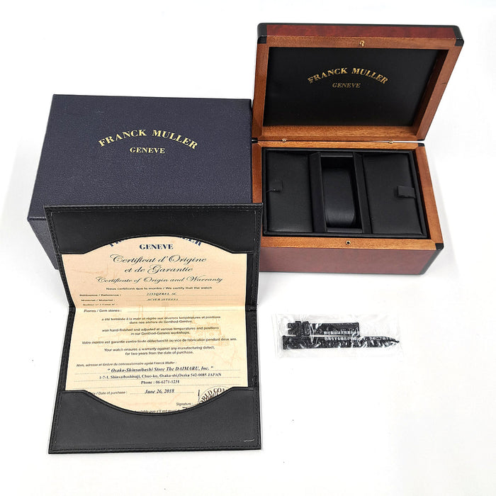 FRANCK MULLER 
Tonneau Curvo 
Con scatola e garanzia