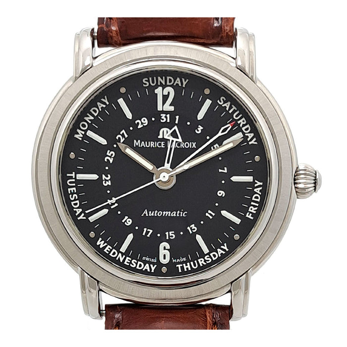 MAURICE LACROIX 
Masterpiece Pointer Day Date