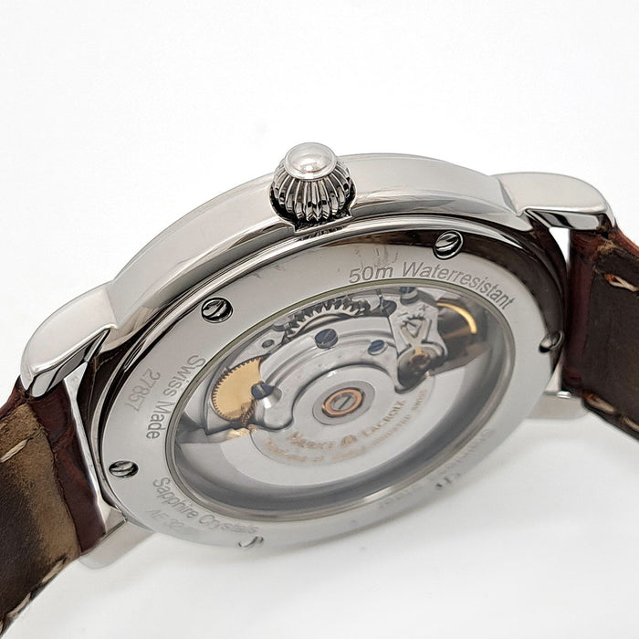 MAURICE LACROIX 
Masterpiece Pointer Day Date