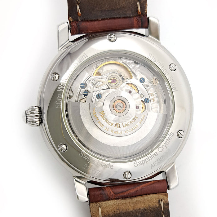 MAURICE LACROIX 
Masterpiece Pointer Day Date