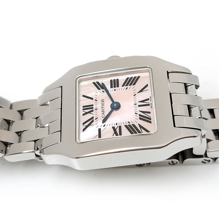 CARTIER
Santos de Mademoiselle SM con quadrante madreperla rosa
Con scatola