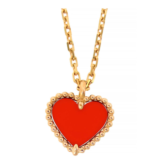 Van Cleef & Arpels 
Collana Cuore Sweet Alhambra