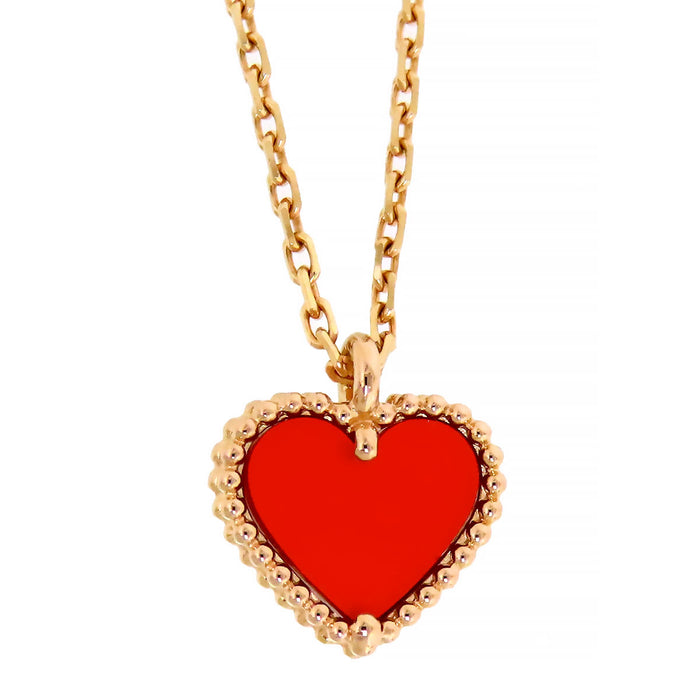 Van Cleef & Arpels 
スウィート アルハンブラ ハート ネックレス