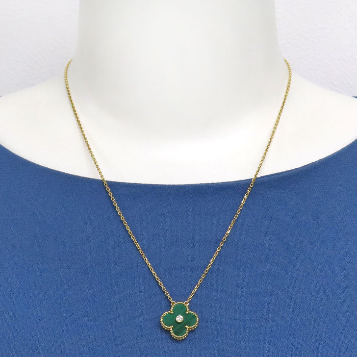 Van Cleef & Arpels 
Collana Vintage Alhambra Edizione Limitata Vacanze 2013