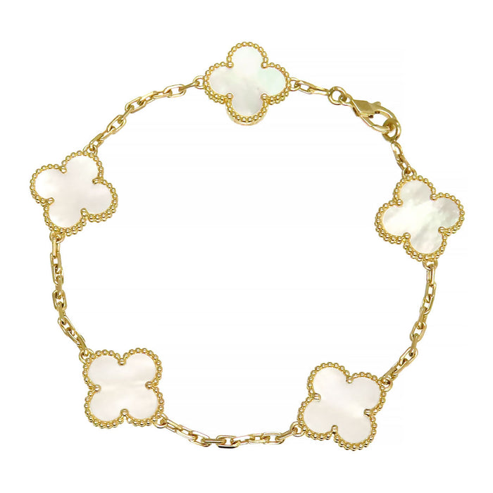 Van Cleef & Arpels 
Braccialetto Vintage Alhambra 5 motivi