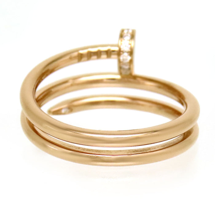 CARTIER 
Anello Juste un Clou con Diamanti