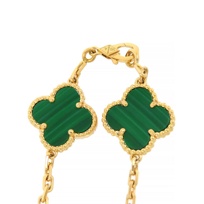 Van Cleef & Arpels 
ヴィンテージアルハンブラ ブレスレット 5モチーフ