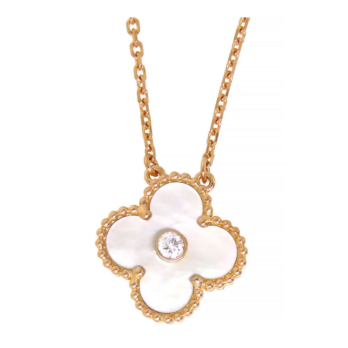 Van Cleef & Arpels 
ヴィンテージ アルハンブラ ネックレス 2012年ホリデー限定