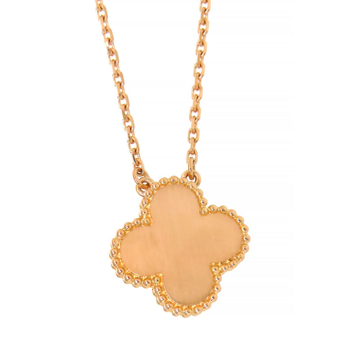 Van Cleef & Arpels 
ヴィンテージ アルハンブラ ネックレス 2012年ホリデー限定