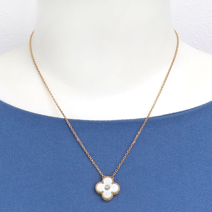 Van Cleef & Arpels 
ヴィンテージ アルハンブラ ネックレス 2012年ホリデー限定