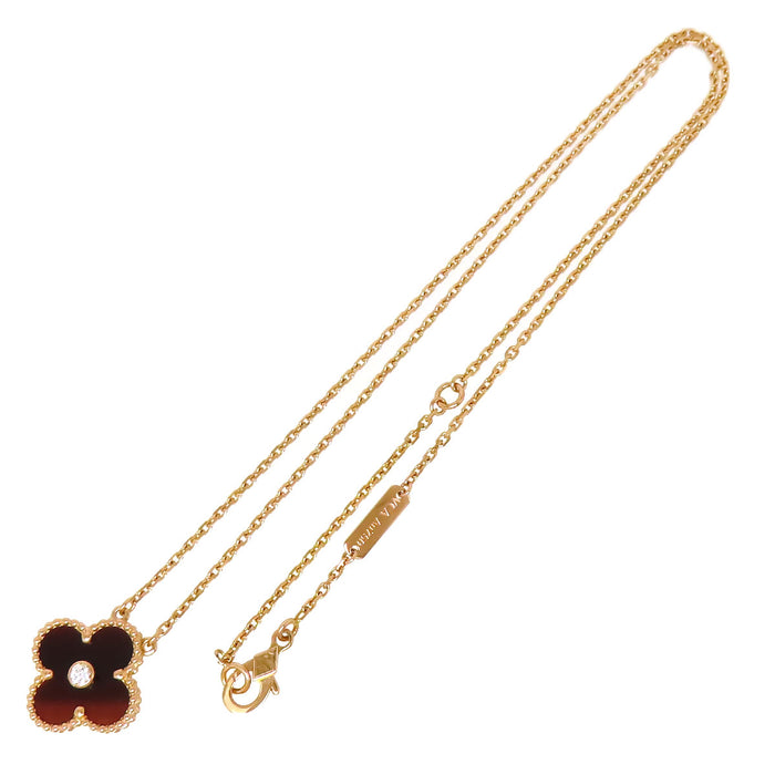Van Cleef & Arpels 
Vintage Alhambra Necklace 2017 Holiday Limited Edition