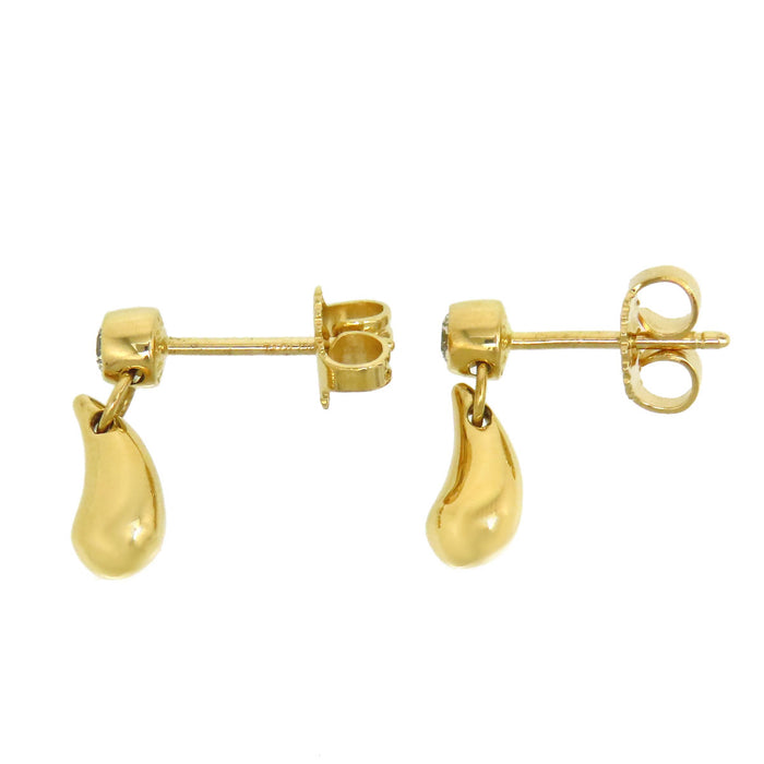 TIFFANY&Co. 
滴水形钻石耳环