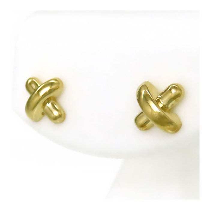 TIFFANY&Co. 
Cross Stitch Earrings