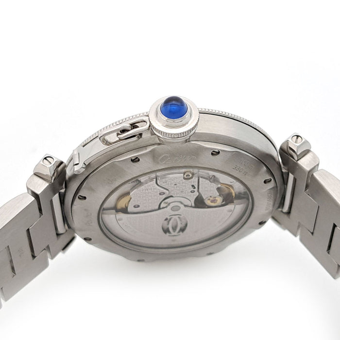 CARTIER 
Pasha Convex Grid 38mm Revisionato 
OH済