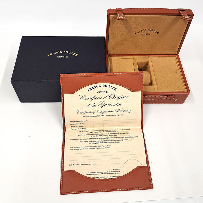 FRANCK MULLER 
Casablanca 
avec boîte et garantie