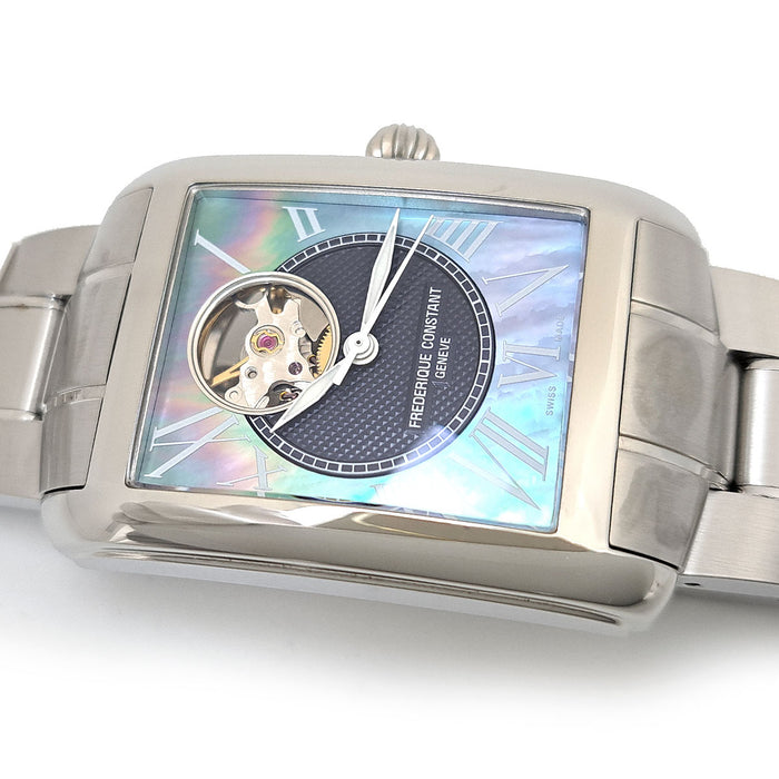 FREDERIQUE CONSTANT
Classique Carré Heartbeat Nacre Bleue Édition Limitée Japon
Avec boîte et certificat