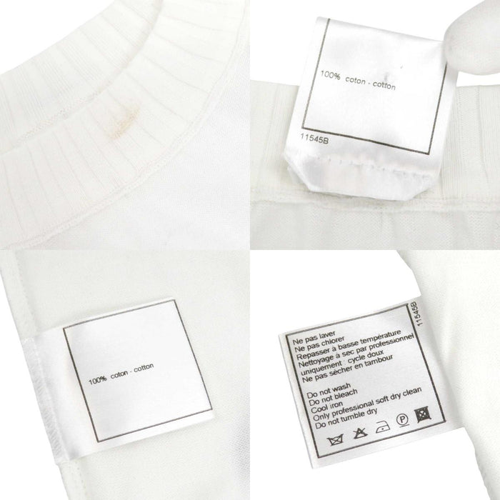 CHANEL
CC COCO Logo 01P
Coco Mark Short Sleeve Cotton Knit