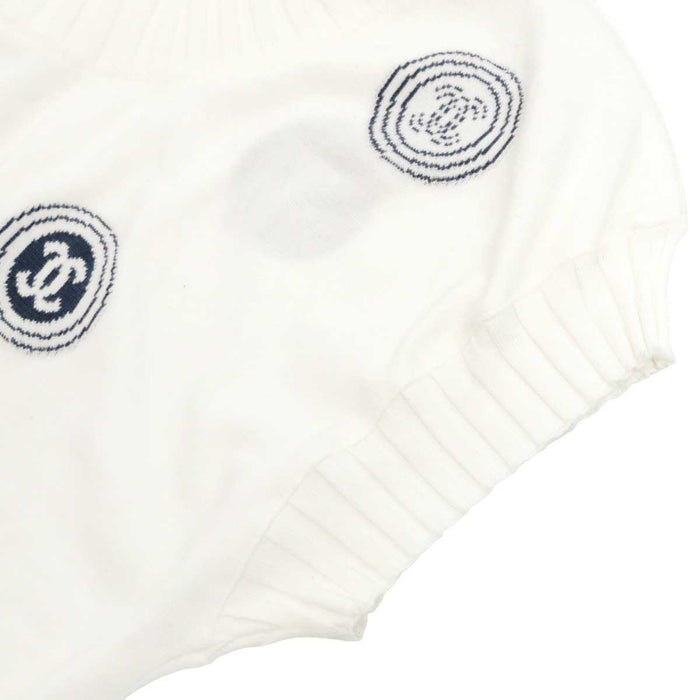 CHANEL
CC COCO Logo 01P
Coco Mark Short Sleeve Cotton Knit