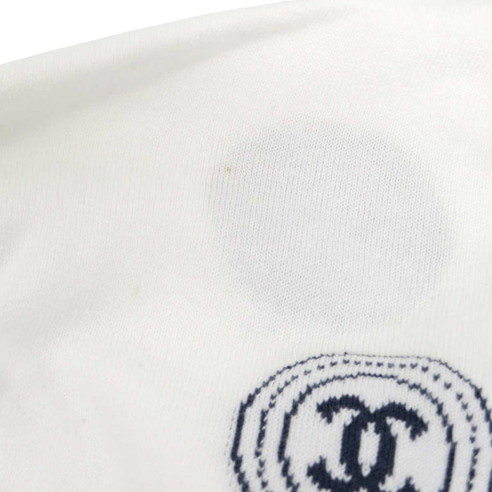 CHANEL
CC COCO Logo 01P
Coco Mark Short Sleeve Cotton Knit