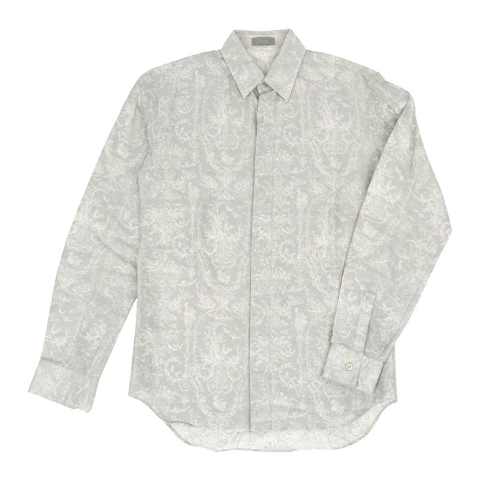 Dior
All-over pattern emblem embroidery
Toile de Jouy cotton long sleeve shirt