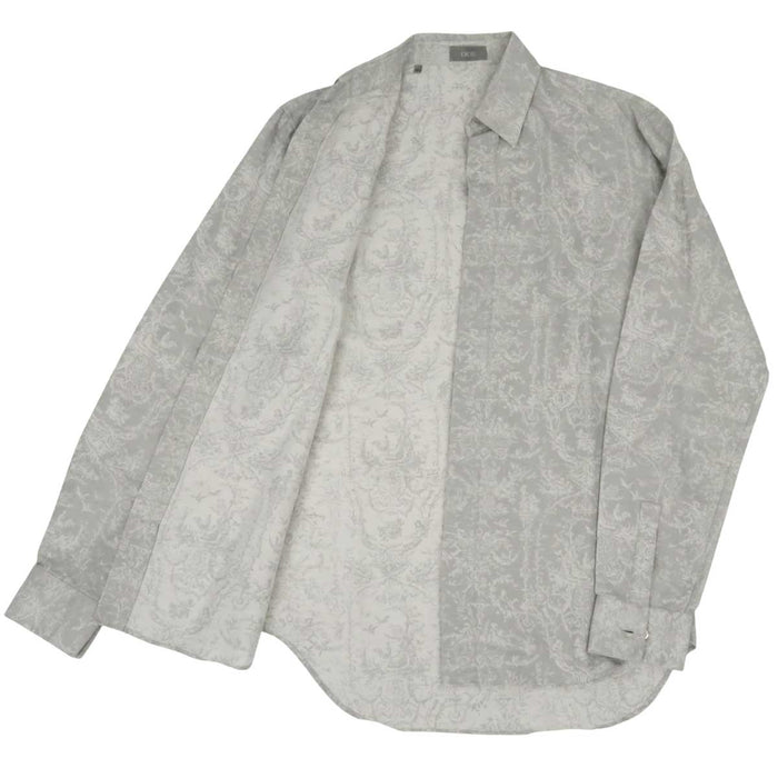 Dior
All-over pattern emblem embroidery
Toile de Jouy cotton long sleeve shirt