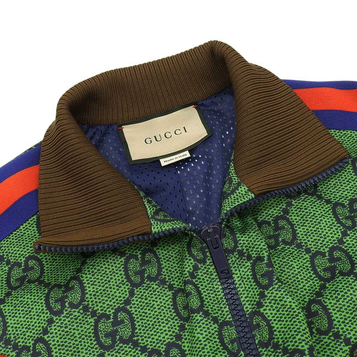 GUCCI 
170/88A ロゴ ジャージ 
GG シェリーライン トラックジャケット