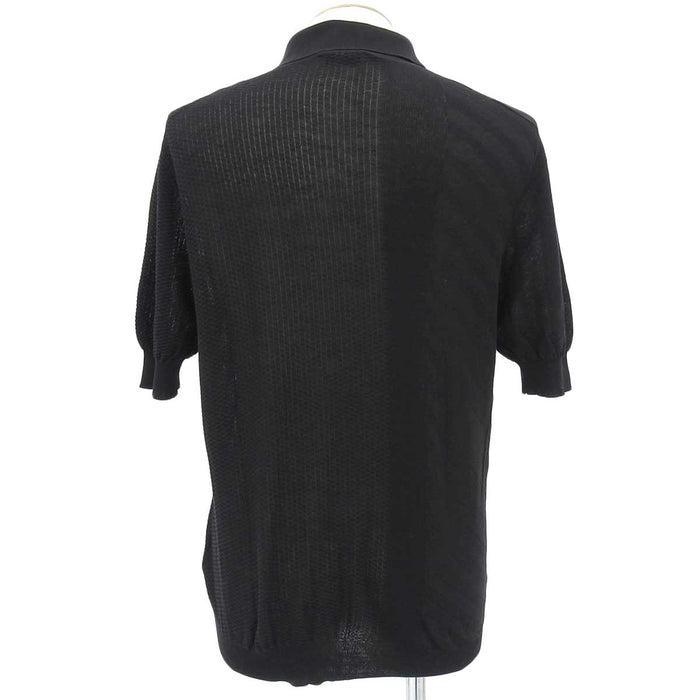 HERMES
See-through short sleeve
Sheer short sleeve polo shirt