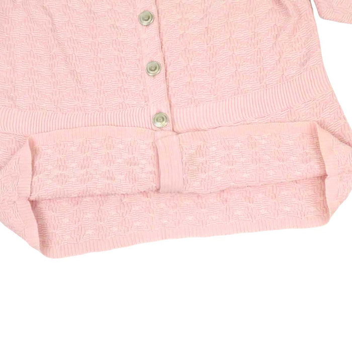 CHANEL
Logo COCO CC Coco Round Metal Button
Coco Mark Long Sleeve Knit Cardigan