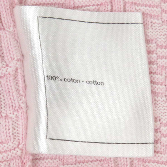 CHANEL 
ロゴ COCO CC ココラウンドメタルボタン 
ココマーク ロングスリーブ ニット カーディガン