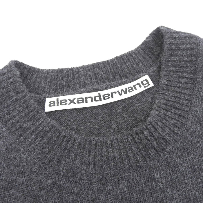 Alexander Wang 
アレキサンダーワング ラインストーン ウール 
ALEXANDER WANG beiress ショートスリーブ ニット