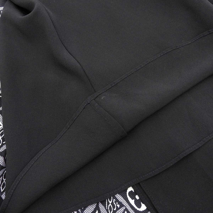 LOUIS VUITTON 
LV ロゴ RW211A ZPD FKDR41 シンス 1854 ドレス 
SINCE 1854 モノグラム バイカラー シルク ワンピース