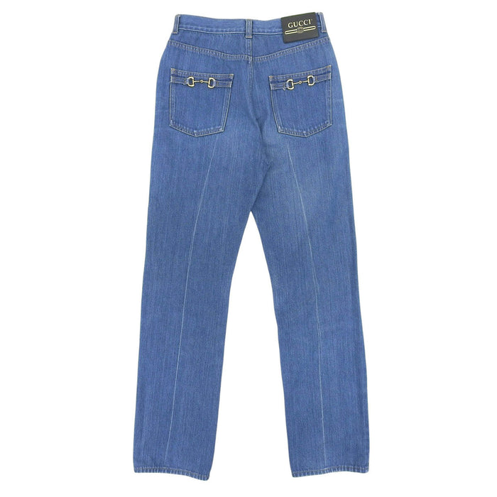 GUCCI 
ホースビット 
ストレート レッグ デニムパンツ