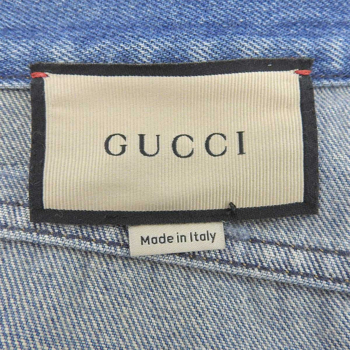GUCCI 
ホースビット 
ストレート レッグ デニムパンツ