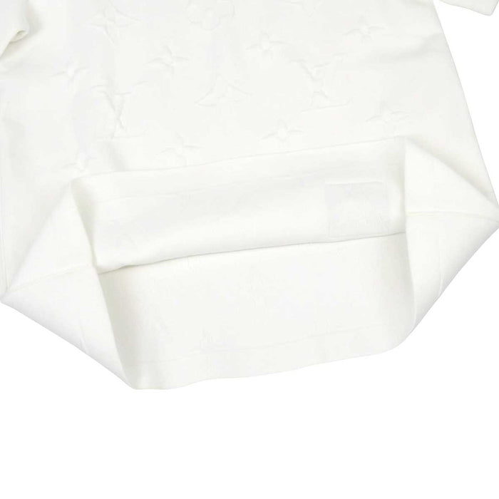 LOUIS VUITTON 
LV ロゴ 総柄 コットン混 ナイロン混 RW241WW LO0 FQKS01 
エンボス モノグラム Tシャツ