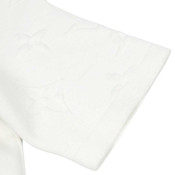 LOUIS VUITTON 
LV ロゴ 総柄 コットン混 ナイロン混 RW241WW LO0 FQKS01 
エンボス モノグラム Tシャツ