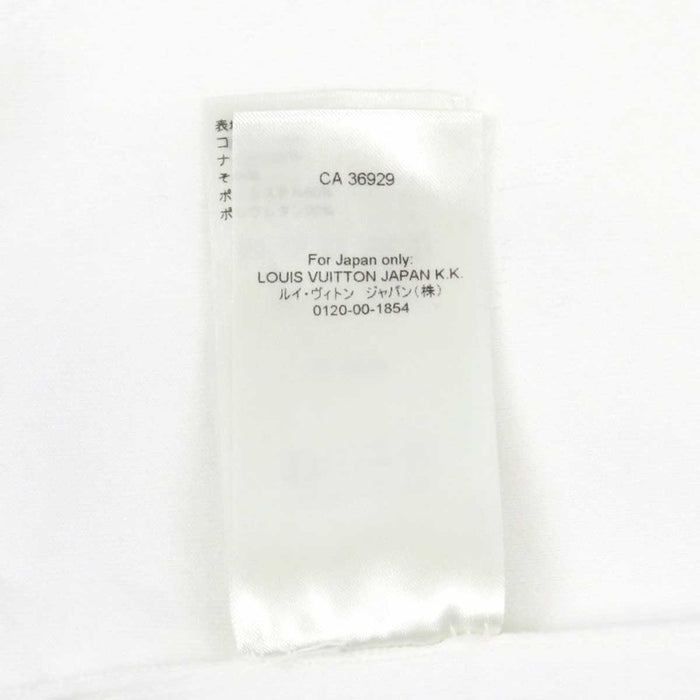 LOUIS VUITTON 
LV ロゴ 総柄 コットン混 ナイロン混 RW241WW LO0 FQKS01 
エンボス モノグラム Tシャツ